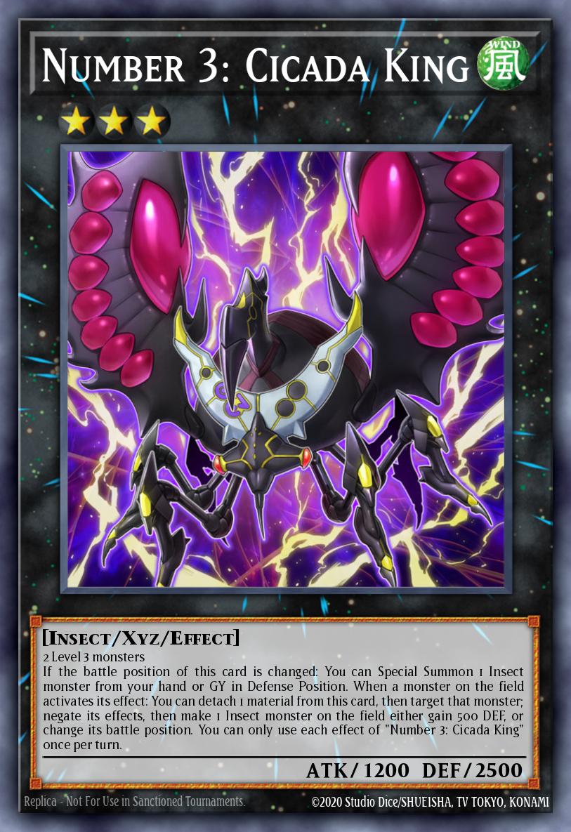 Card Image: Number 3: Cicada King