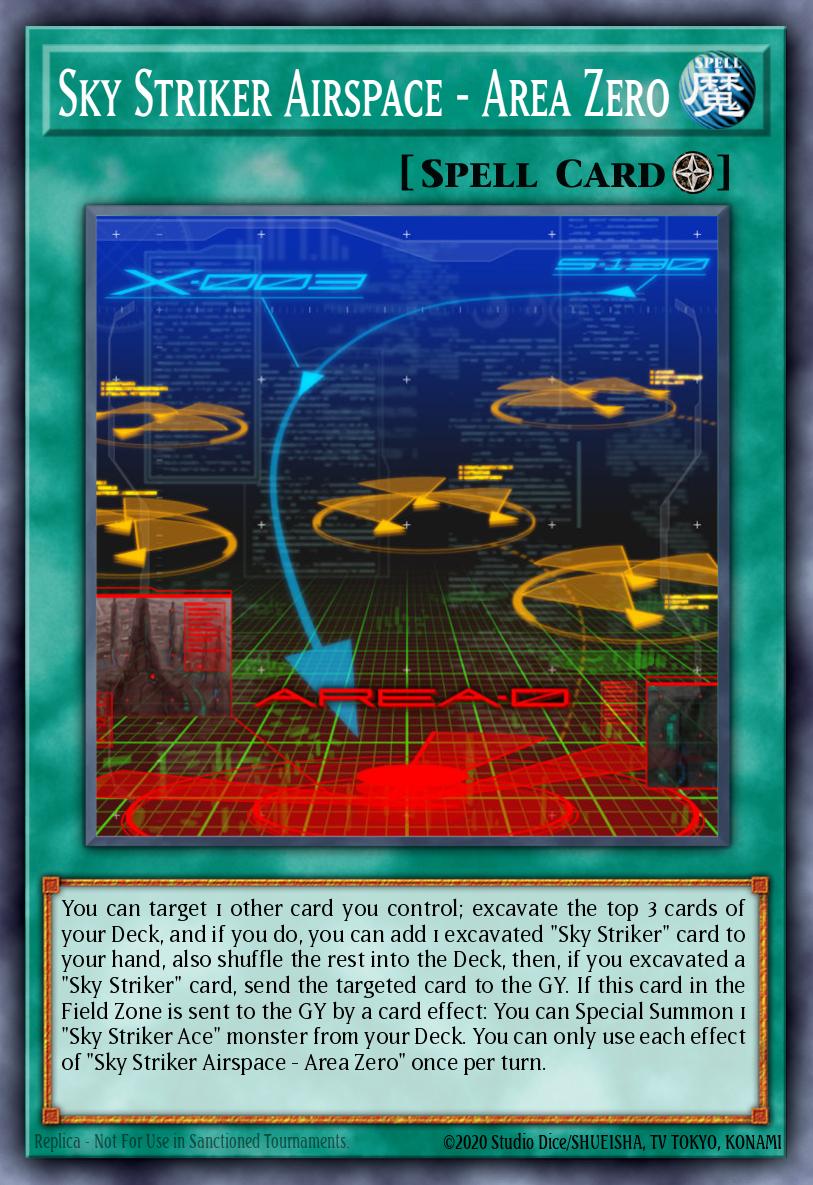 Card Image: Sky Striker Airspace - Area Zero