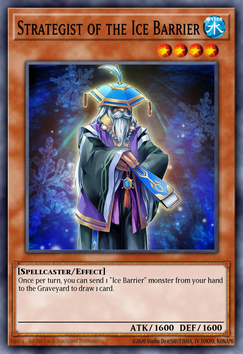 Card Image: Strategist of the Ice Barrier