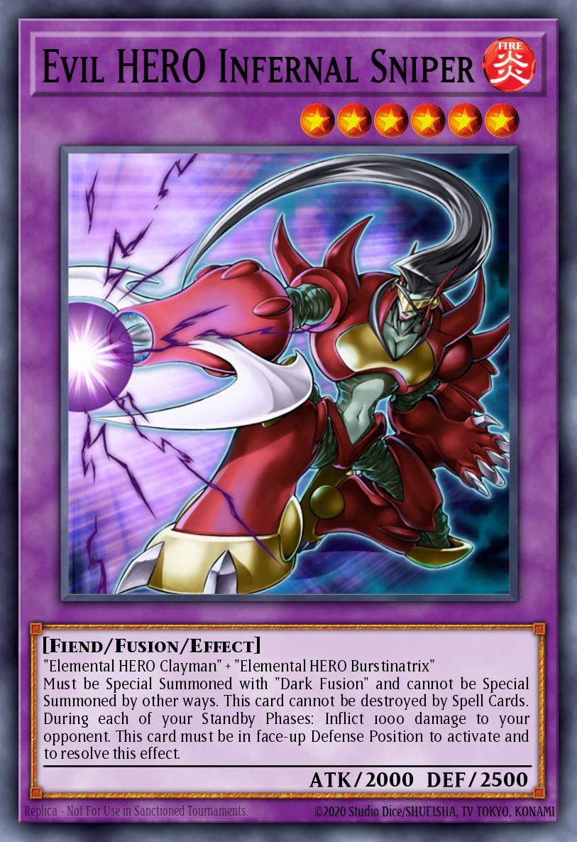 Card Image: Evil HERO Infernal Sniper