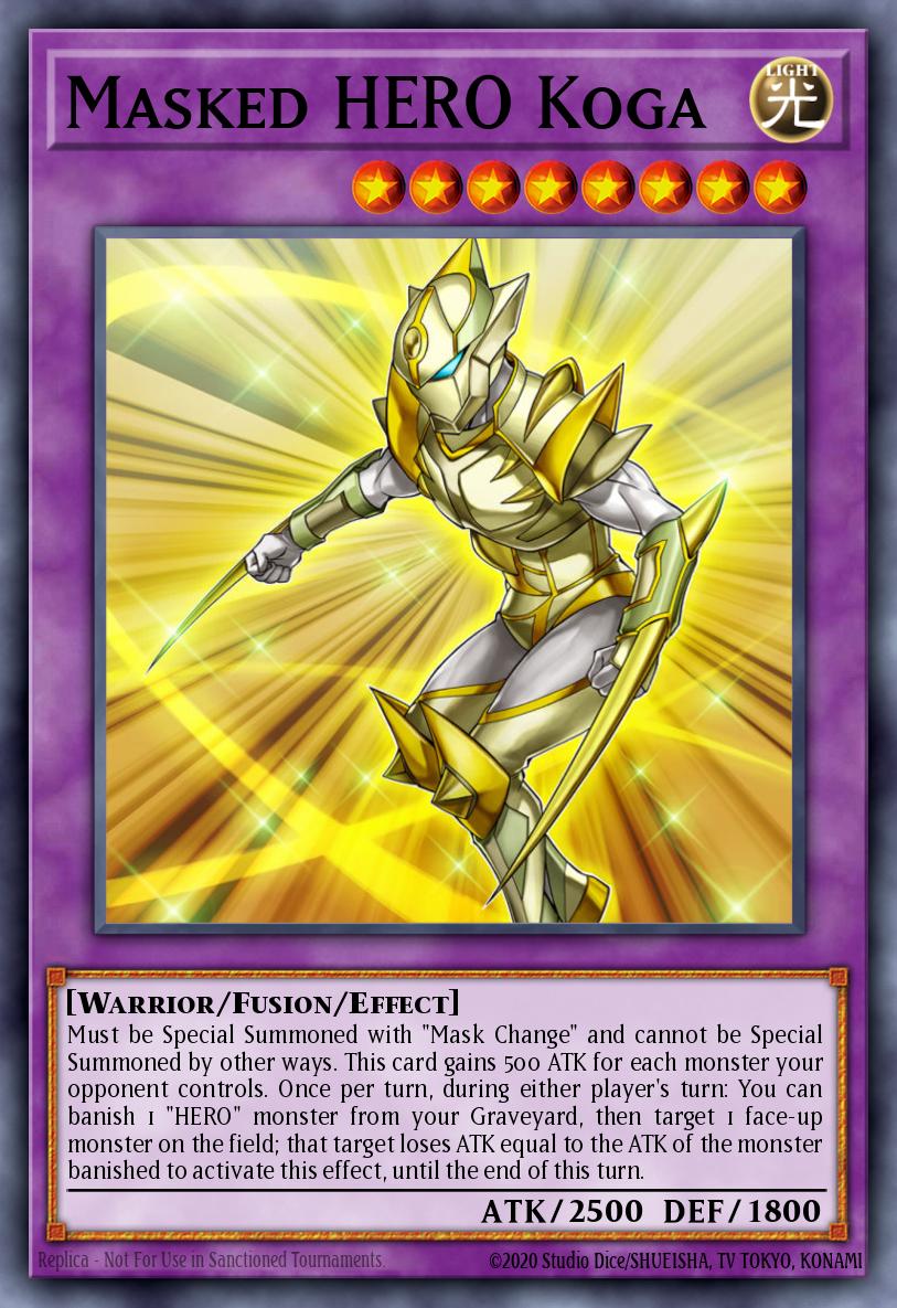 Card Image: Masked HERO Koga