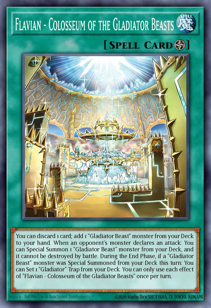 Card Image: Flavian - Colosseum of the Gladiator Beasts