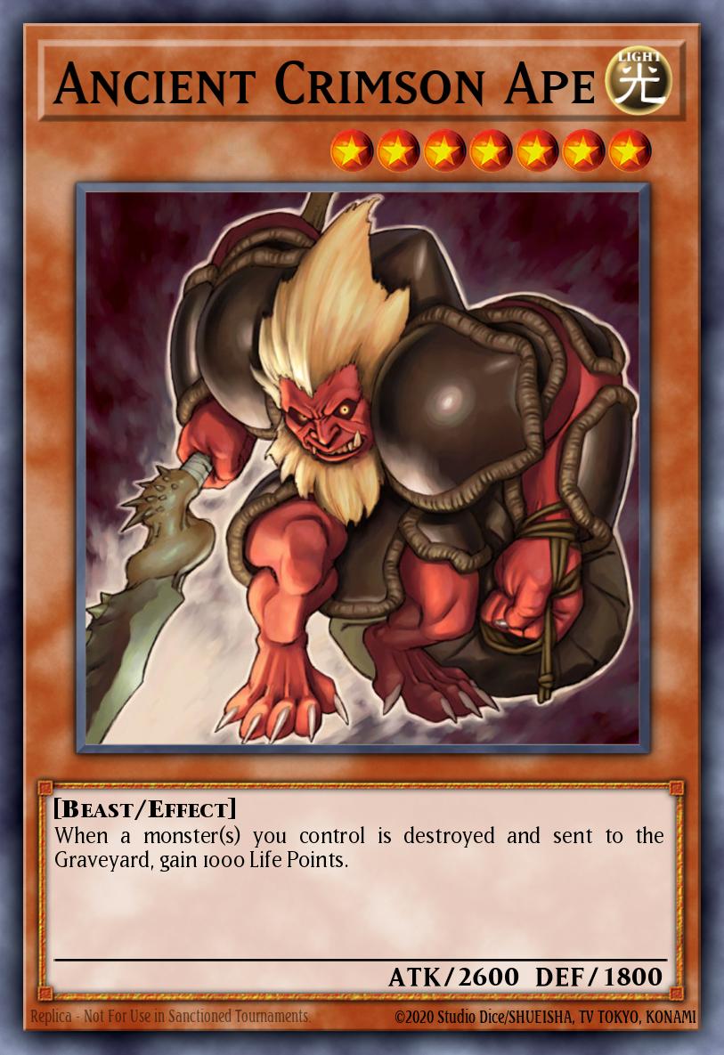 Card Image: Ancient Crimson Ape