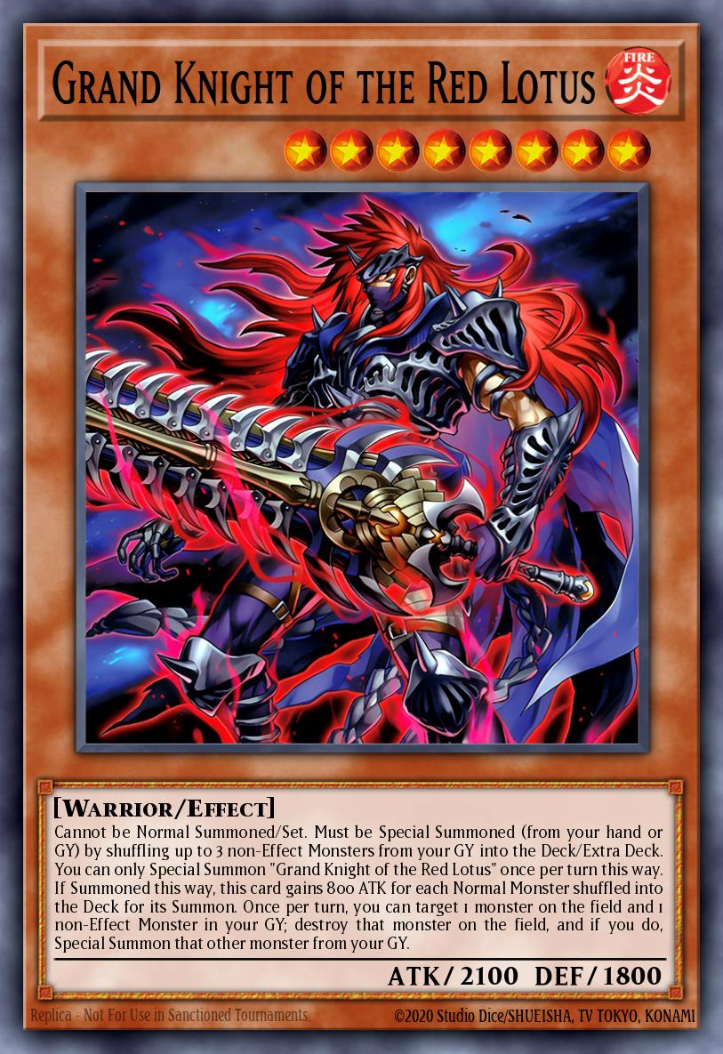 Card Image: Grand Knight of the Red Lotus