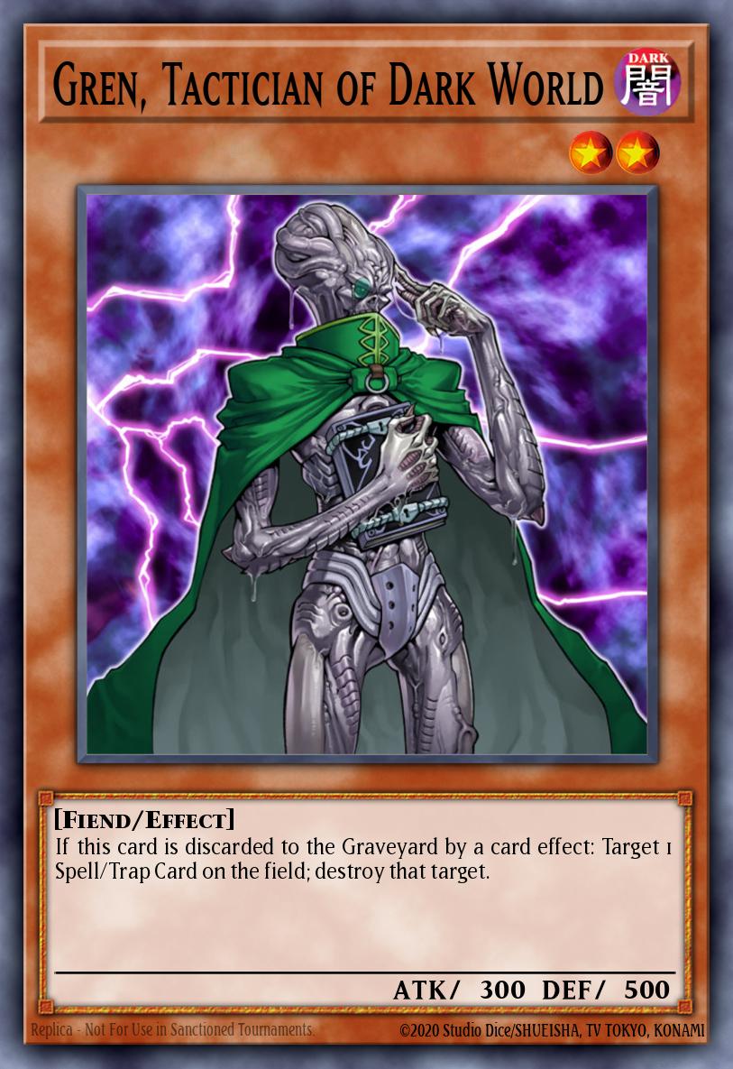 Card Image: Gren, Tactician of Dark World