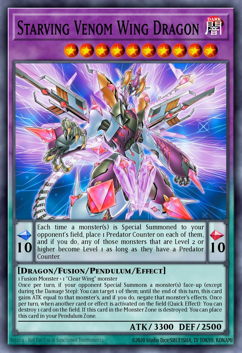 Card Image: Starving Venom Wing Dragon