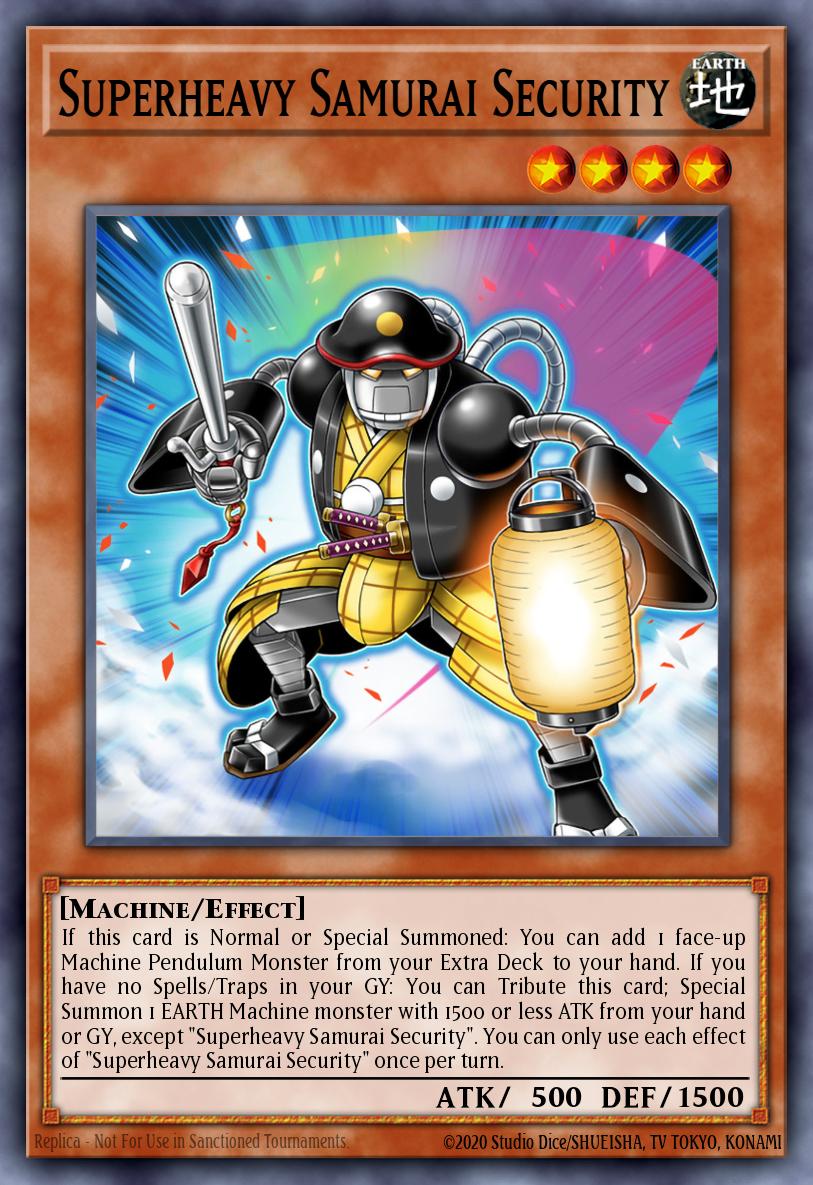 Card Image: Superheavy Samurai Security