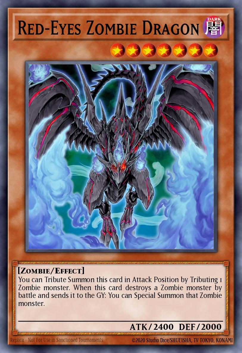 Card Image: Red-Eyes Zombie Dragon