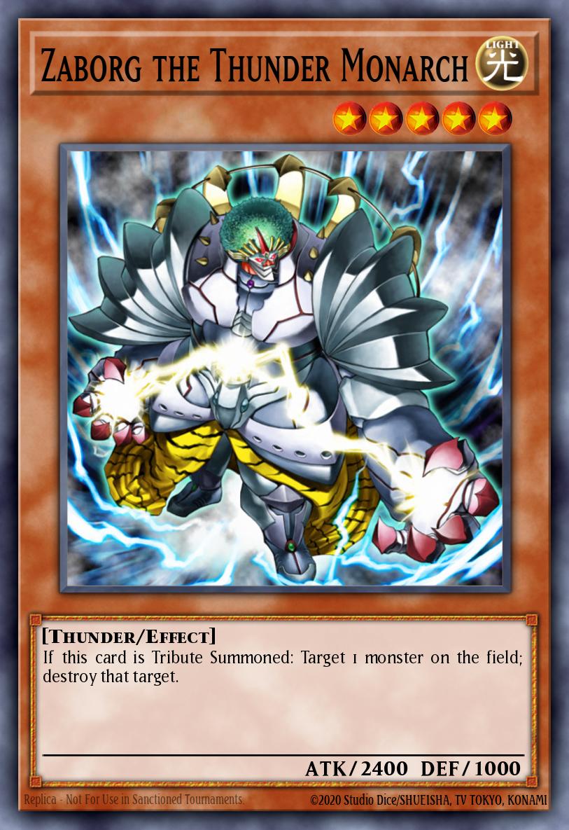 Card Image: Zaborg the Thunder Monarch