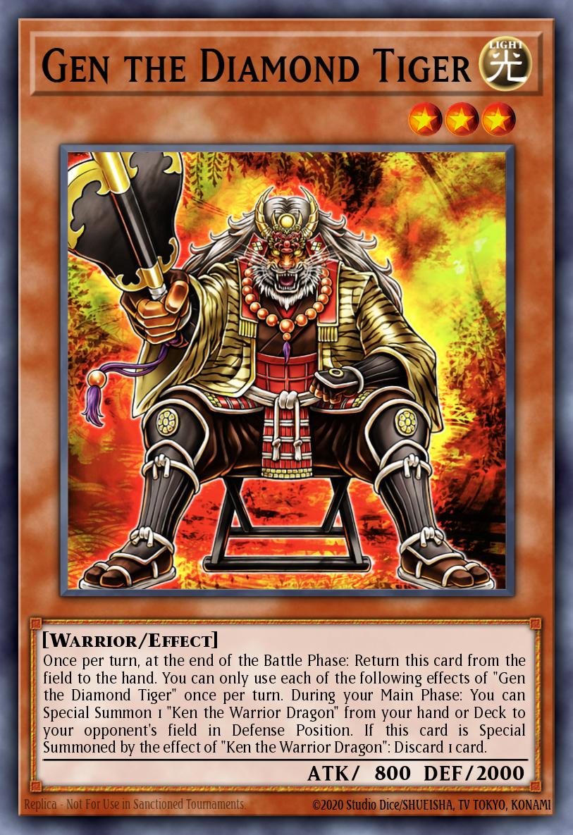 Card Image: Gen the Diamond Tiger