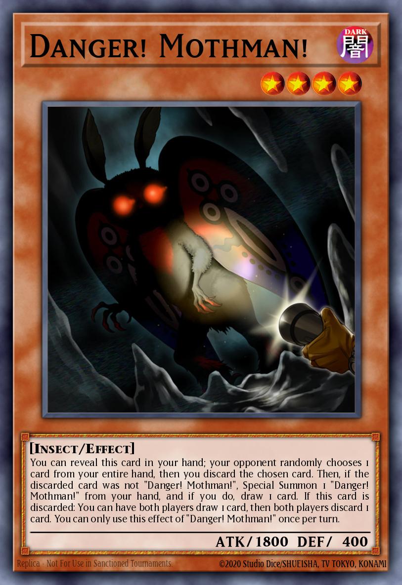 Card Image: Danger! Mothman!