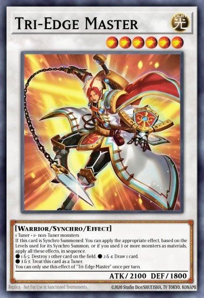 Card Image: Tri-Edge Master