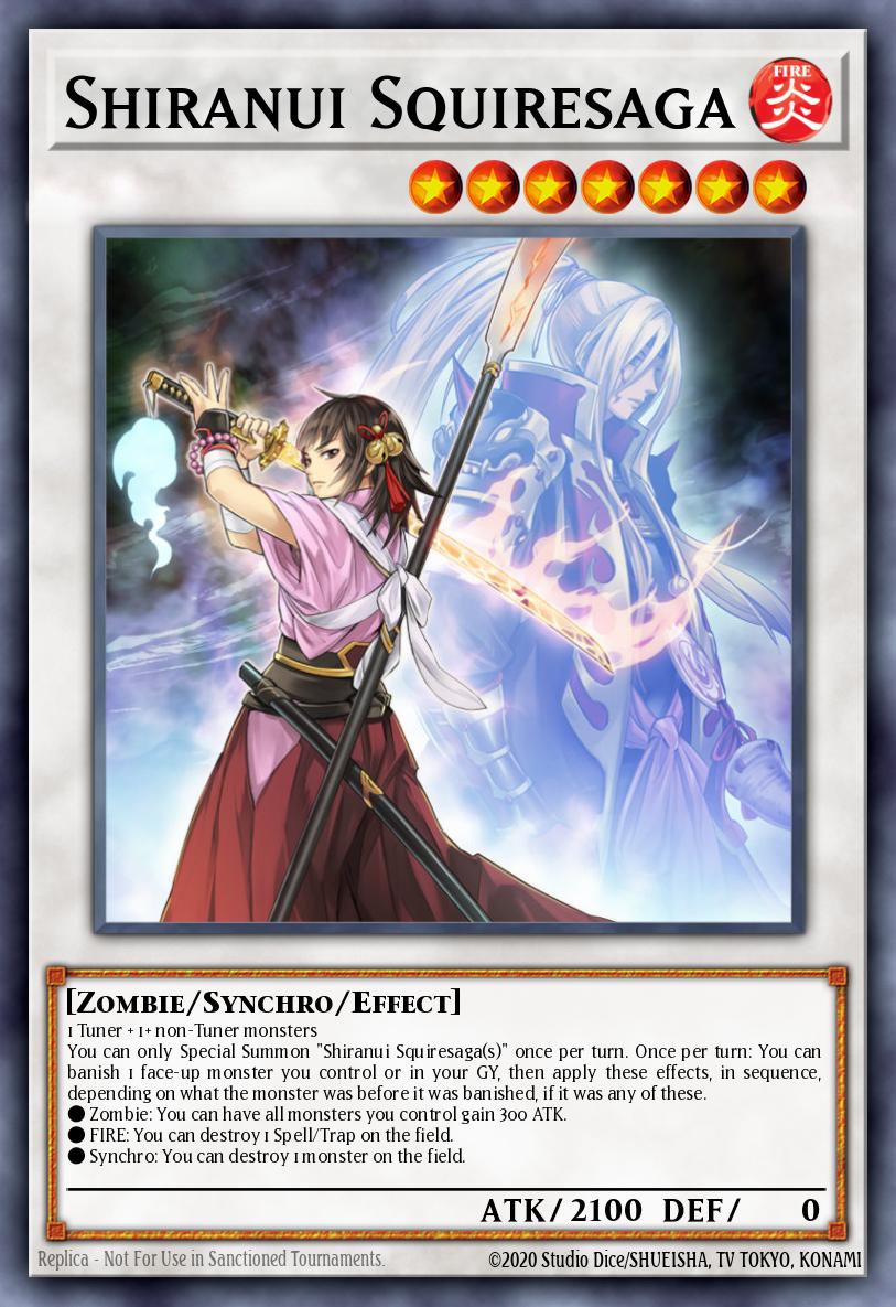Card Image: Shiranui Squiresaga