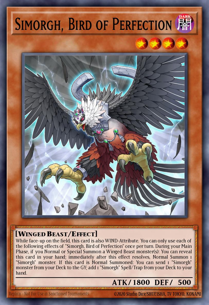 Card Image: Simorgh, Bird of Perfection