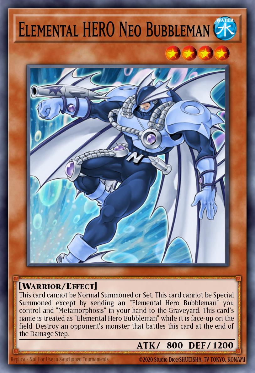 Card Image: Elemental HERO Neo Bubbleman