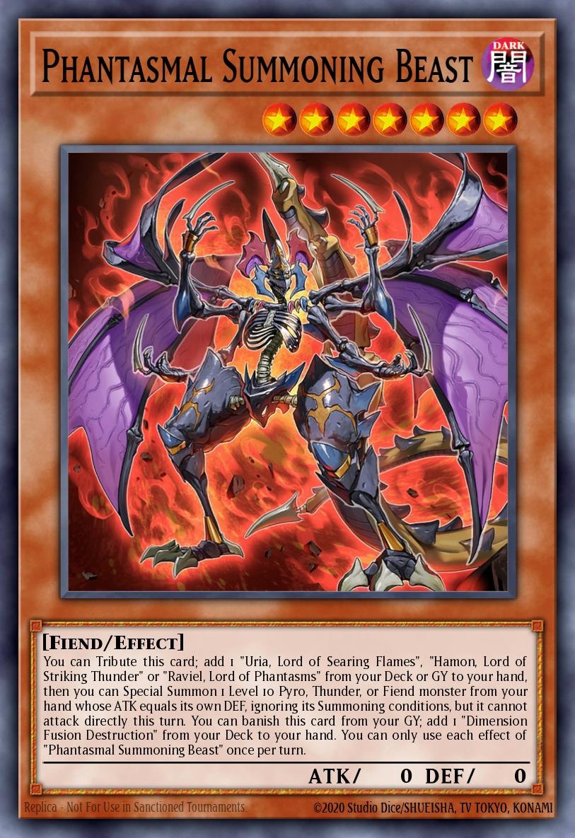 Card Image: Phantasmal Summoning Beast