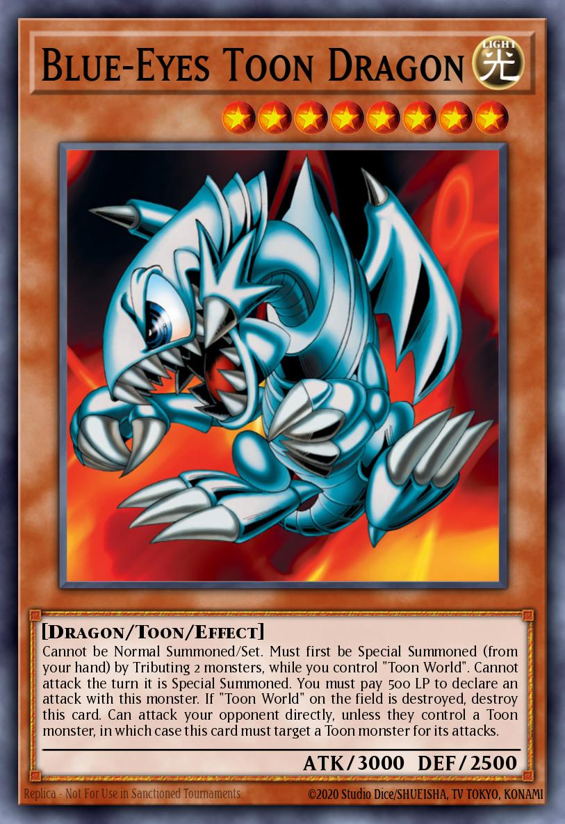Card Image: Blue-Eyes Toon Dragon