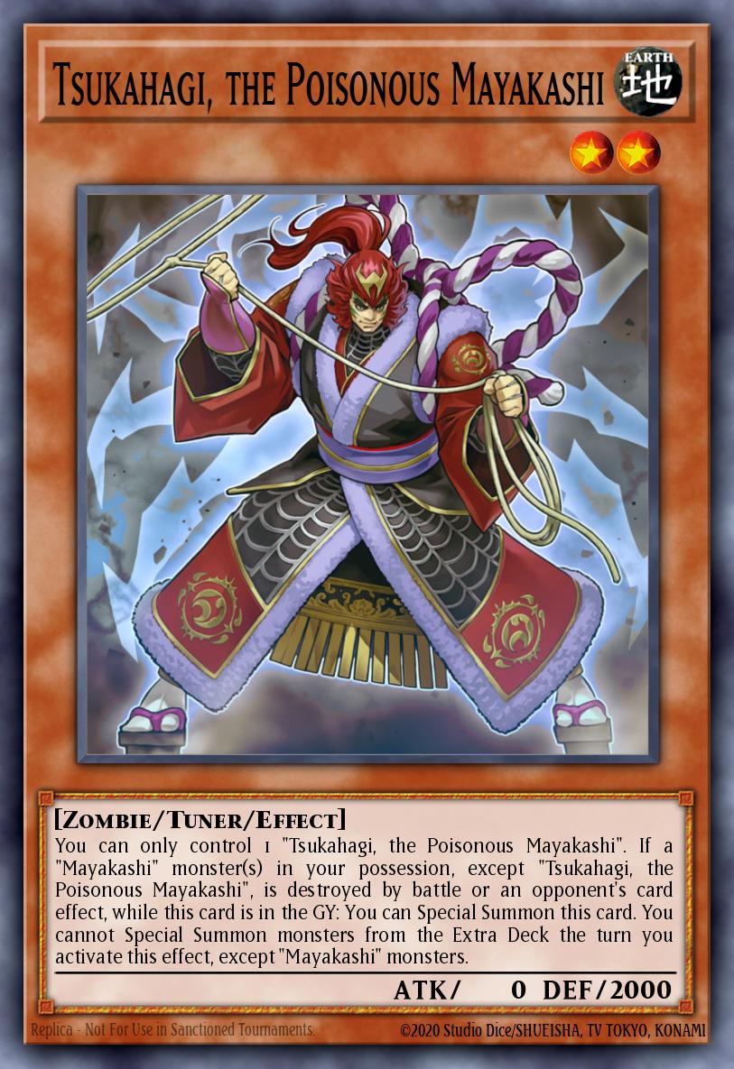 Card Image: Tsukahagi, the Poisonous Mayakashi