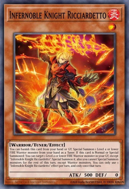 Card Image: Infernoble Knight Ricciardetto