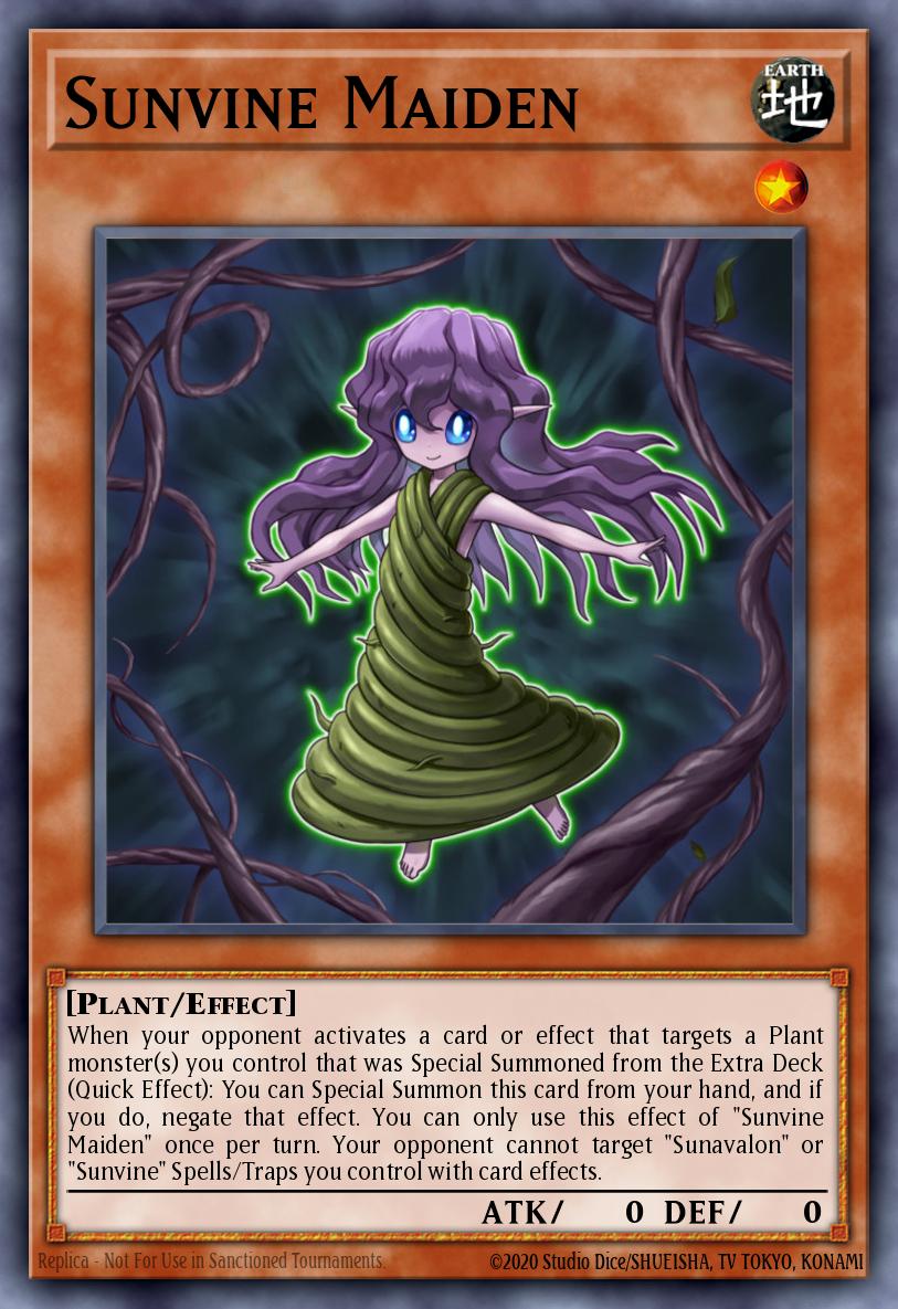 Card Image: Sunvine Maiden