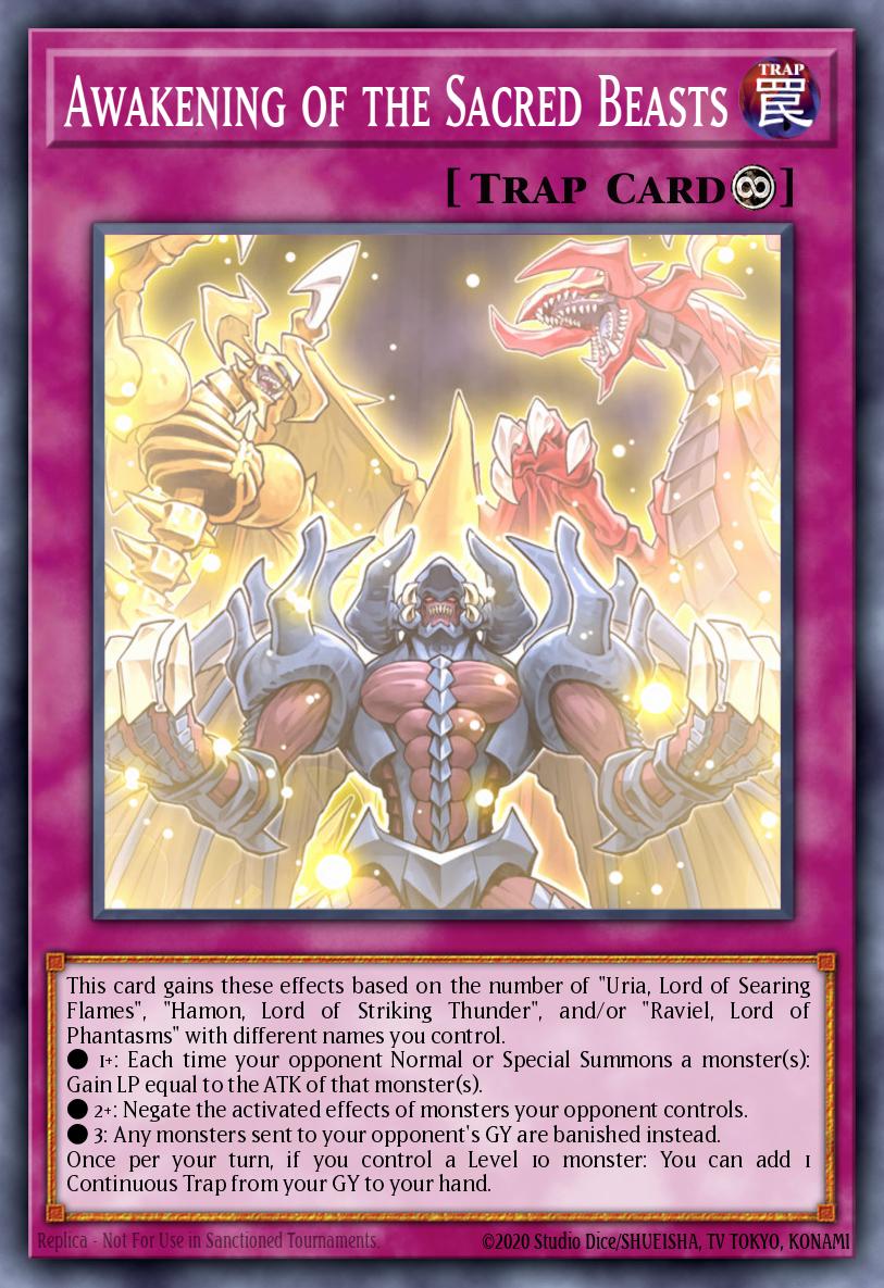 Card Image: Awakening of the Sacred Beasts