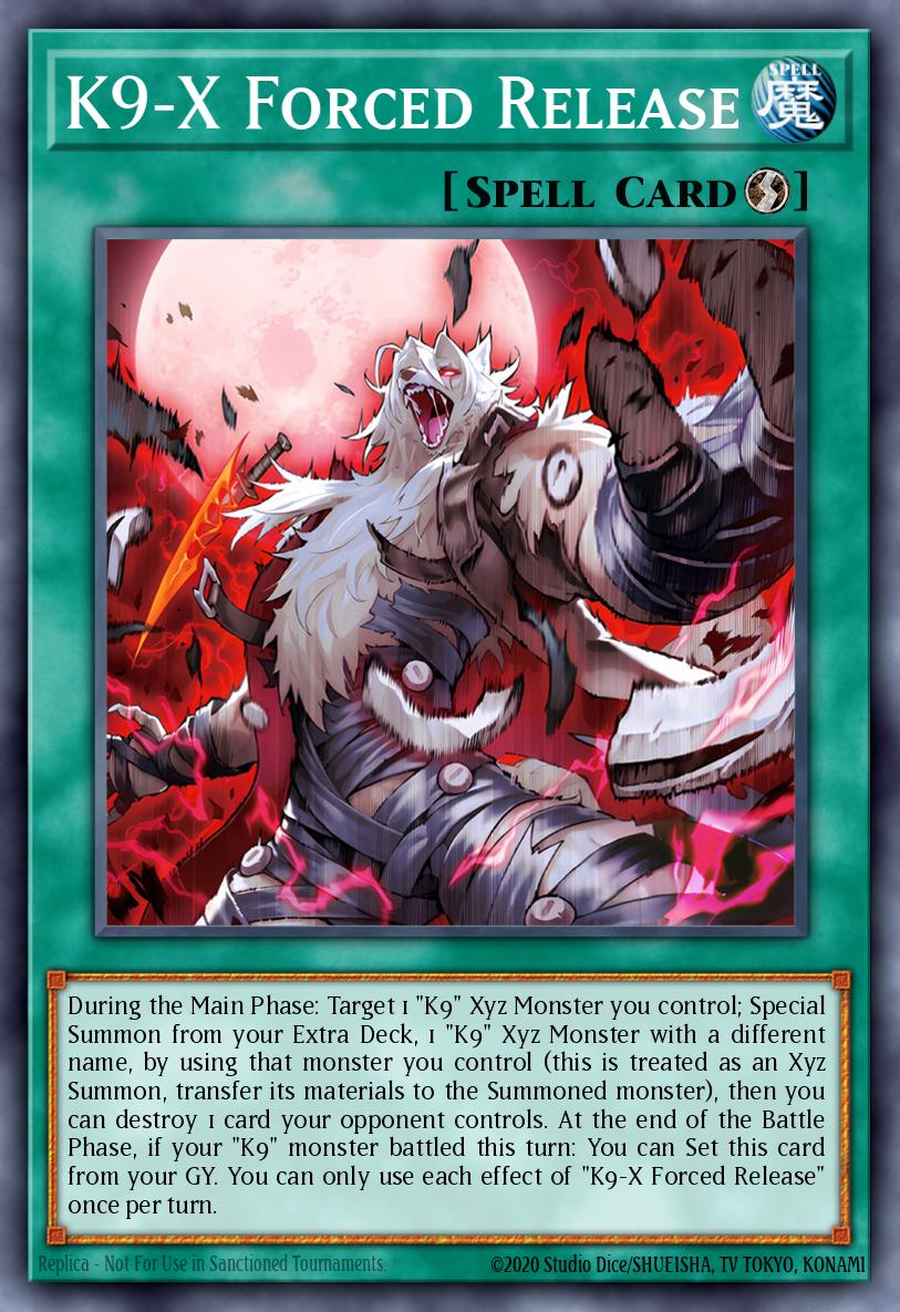 Card Image: K9-X Forced Release