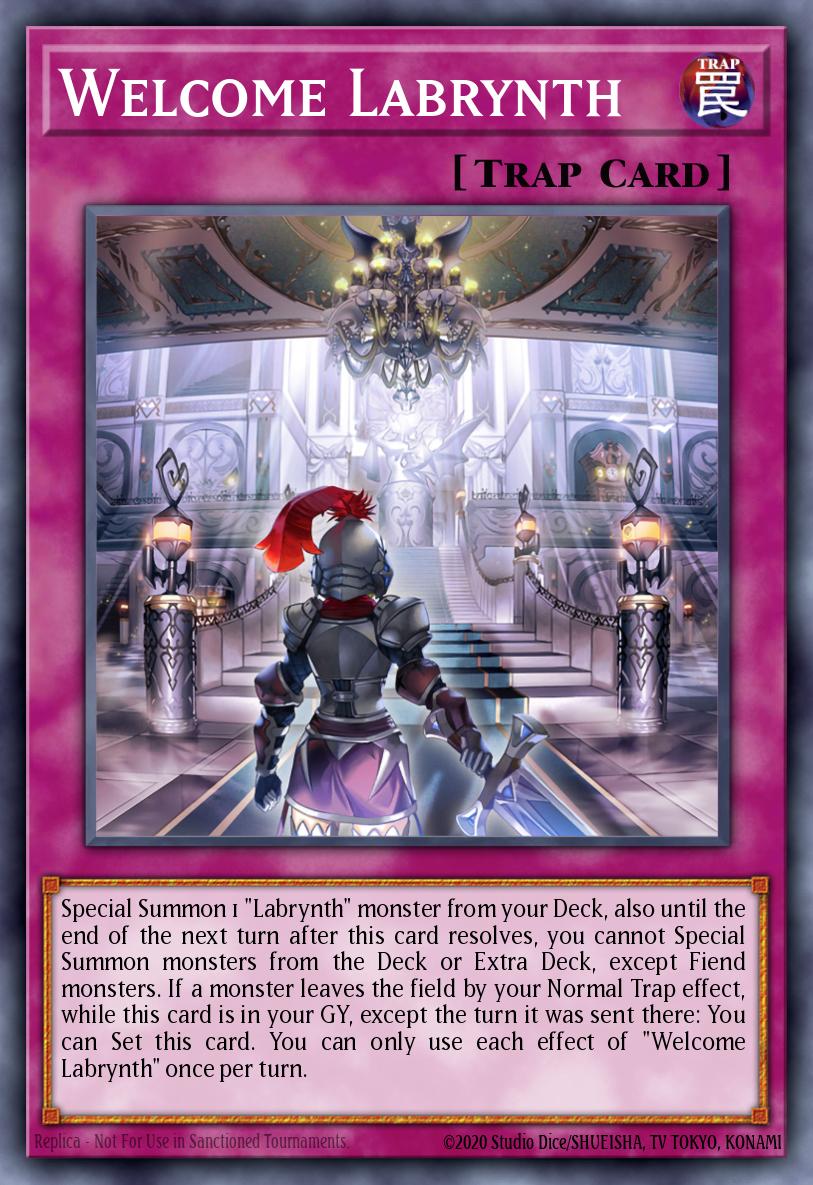 Card Image: Welcome Labrynth