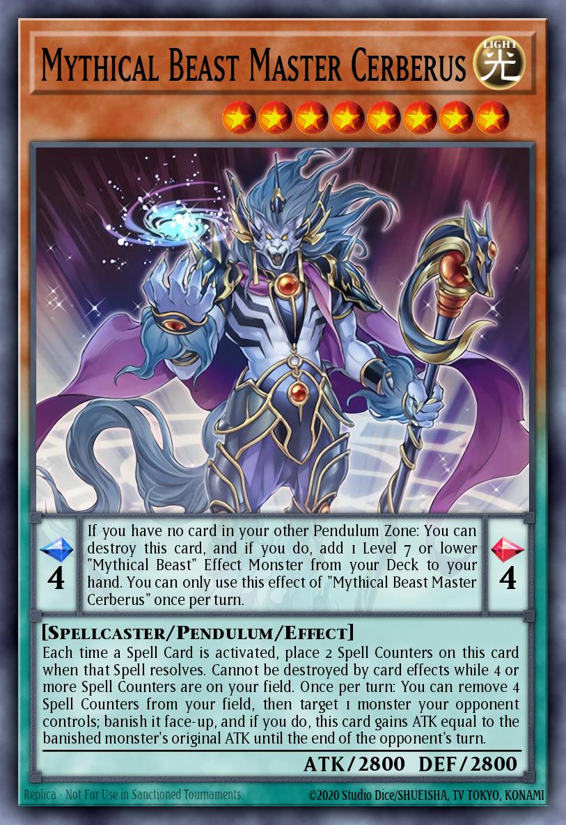 Card Image: Mythical Beast Master Cerberus