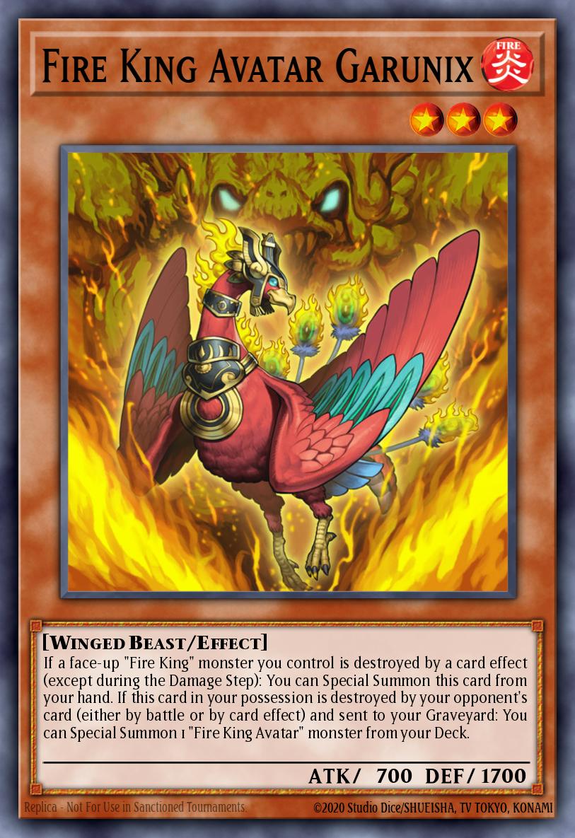 Card Image: Fire King Avatar Garunix