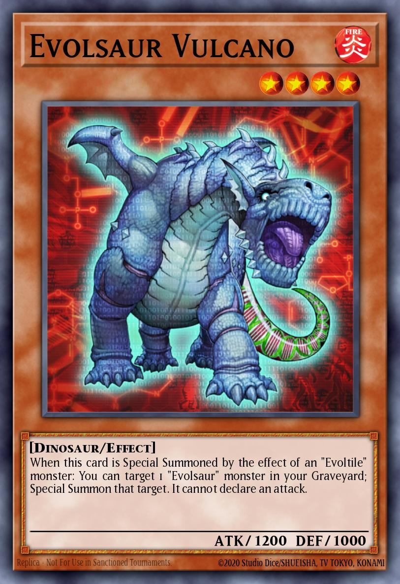 Card Image: Evolsaur Vulcano