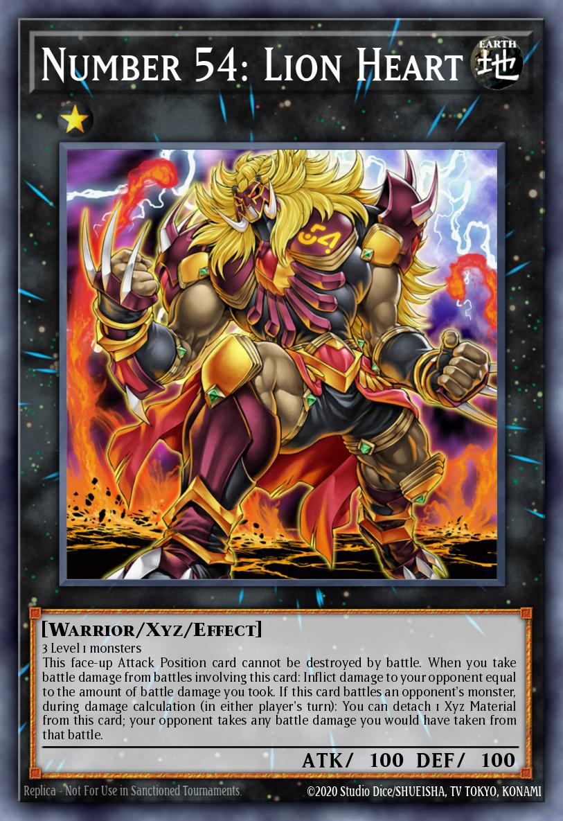 Card Image: Number 54: Lion Heart