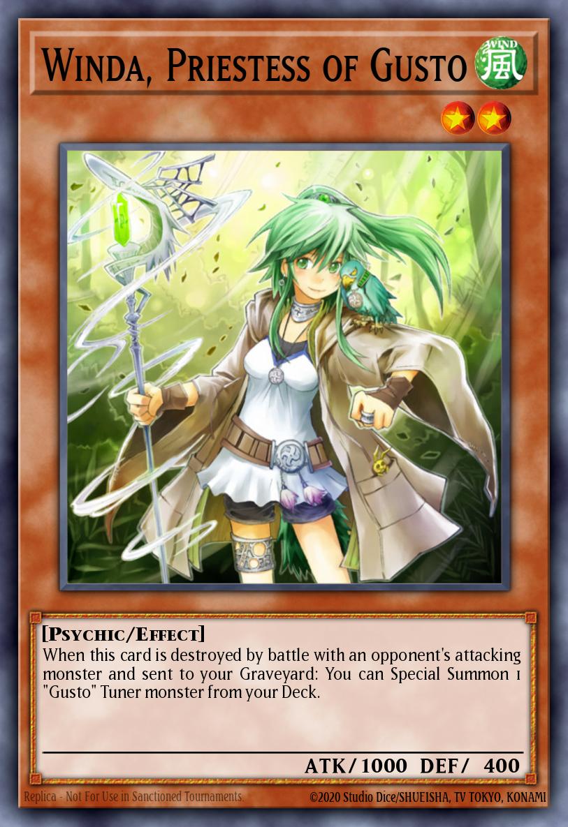 Card Image: Winda, Priestess of Gusto