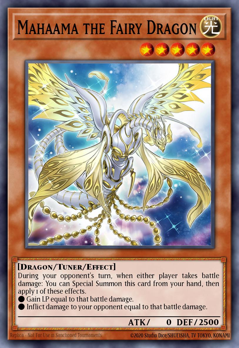 Card Image: Mahaama the Fairy Dragon