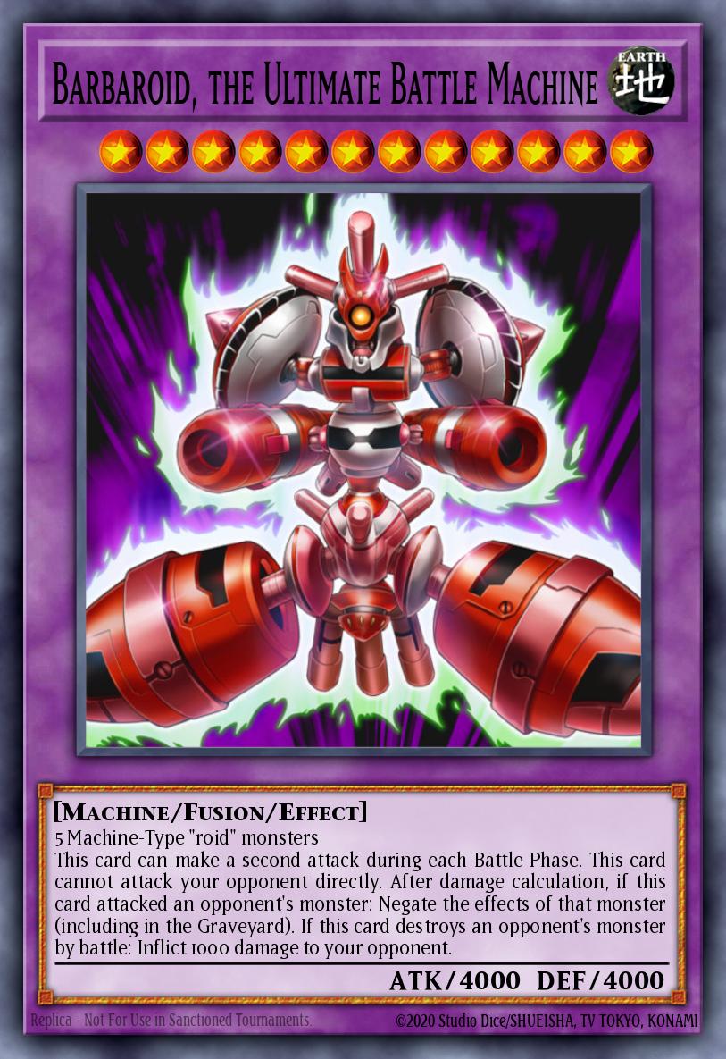 Card Image: Barbaroid, the Ultimate Battle Machine