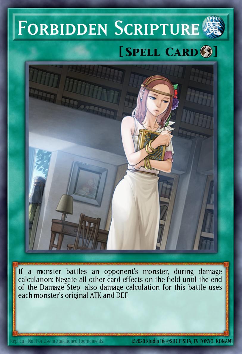 Card Image: Forbidden Scripture