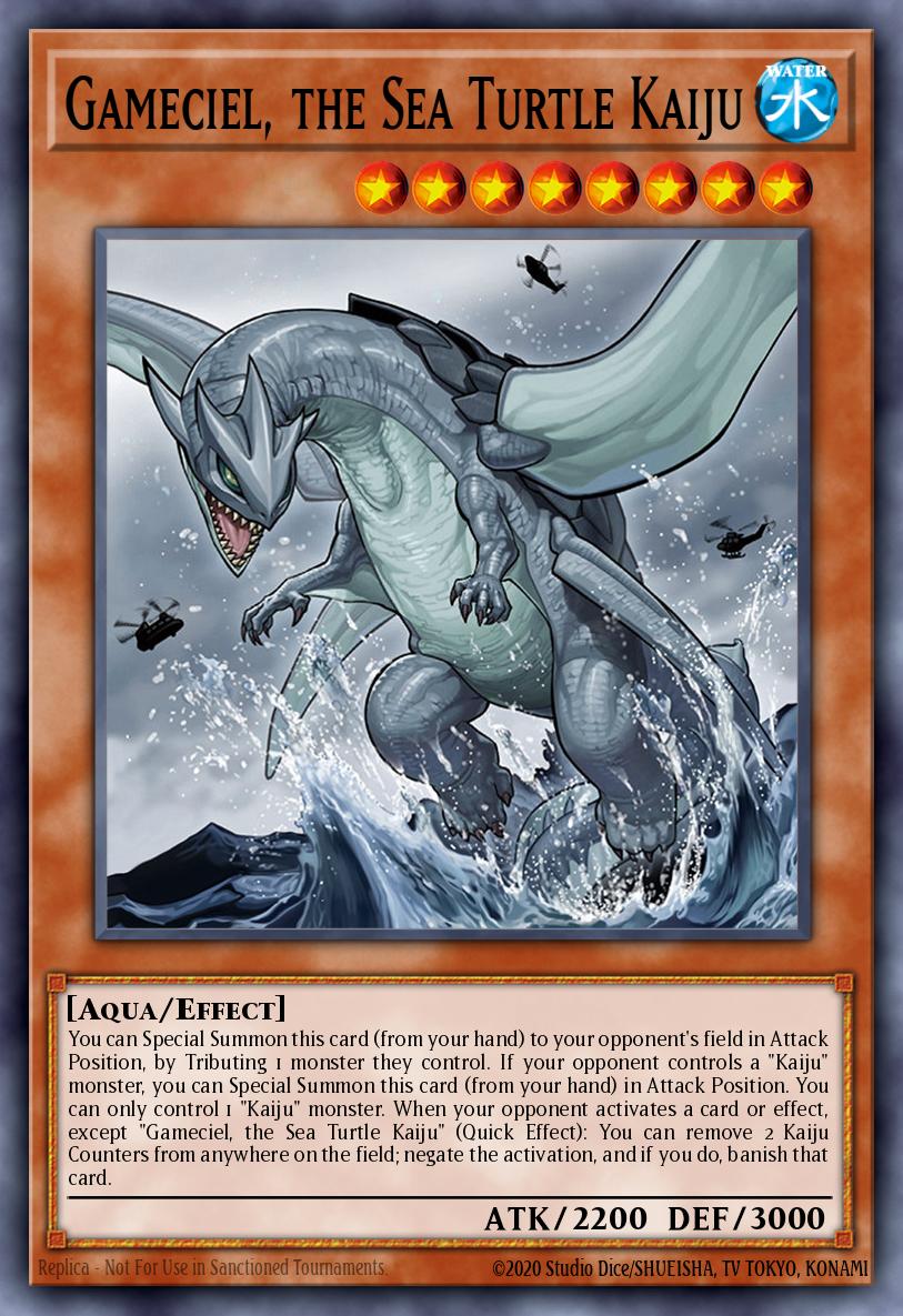 Card Image: Gameciel, the Sea Turtle Kaiju