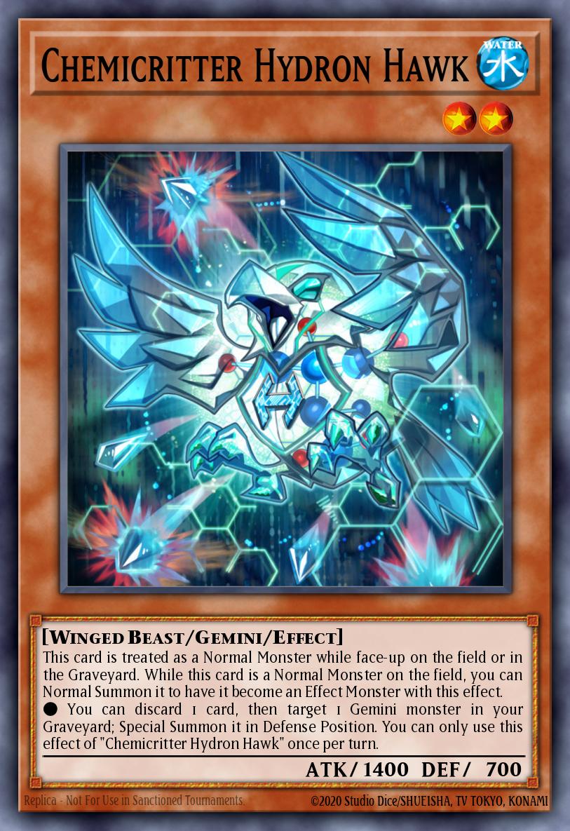 Card Image: Chemicritter Hydron Hawk