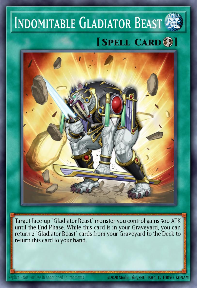 Card Image: Indomitable Gladiator Beast