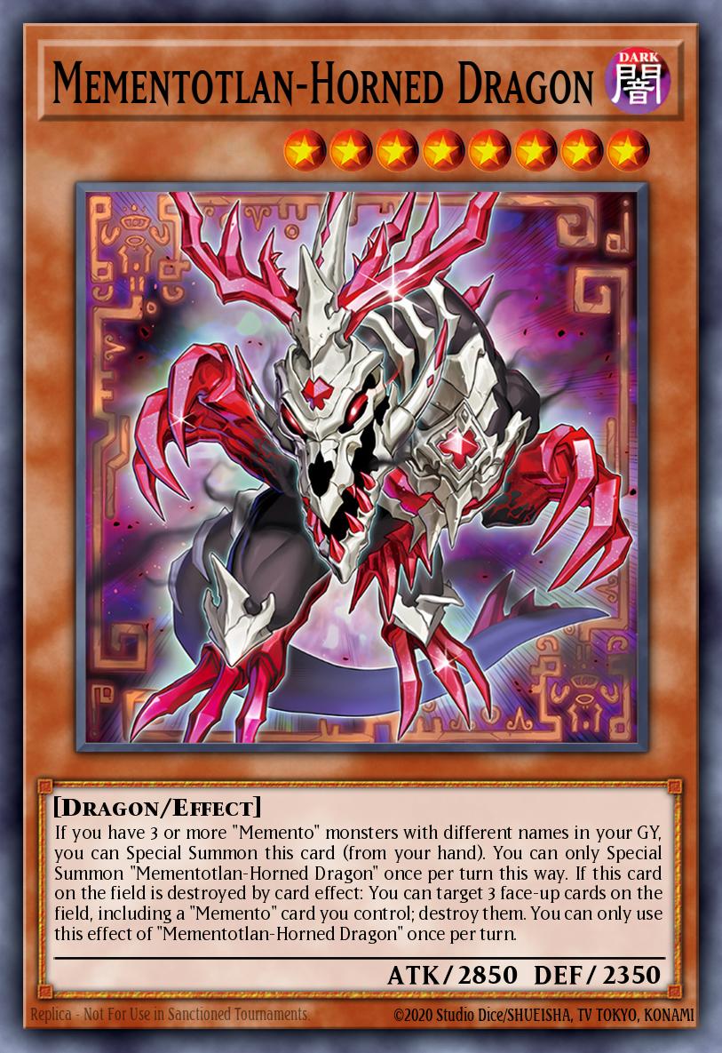 Card Image: Mementotlan-Horned Dragon