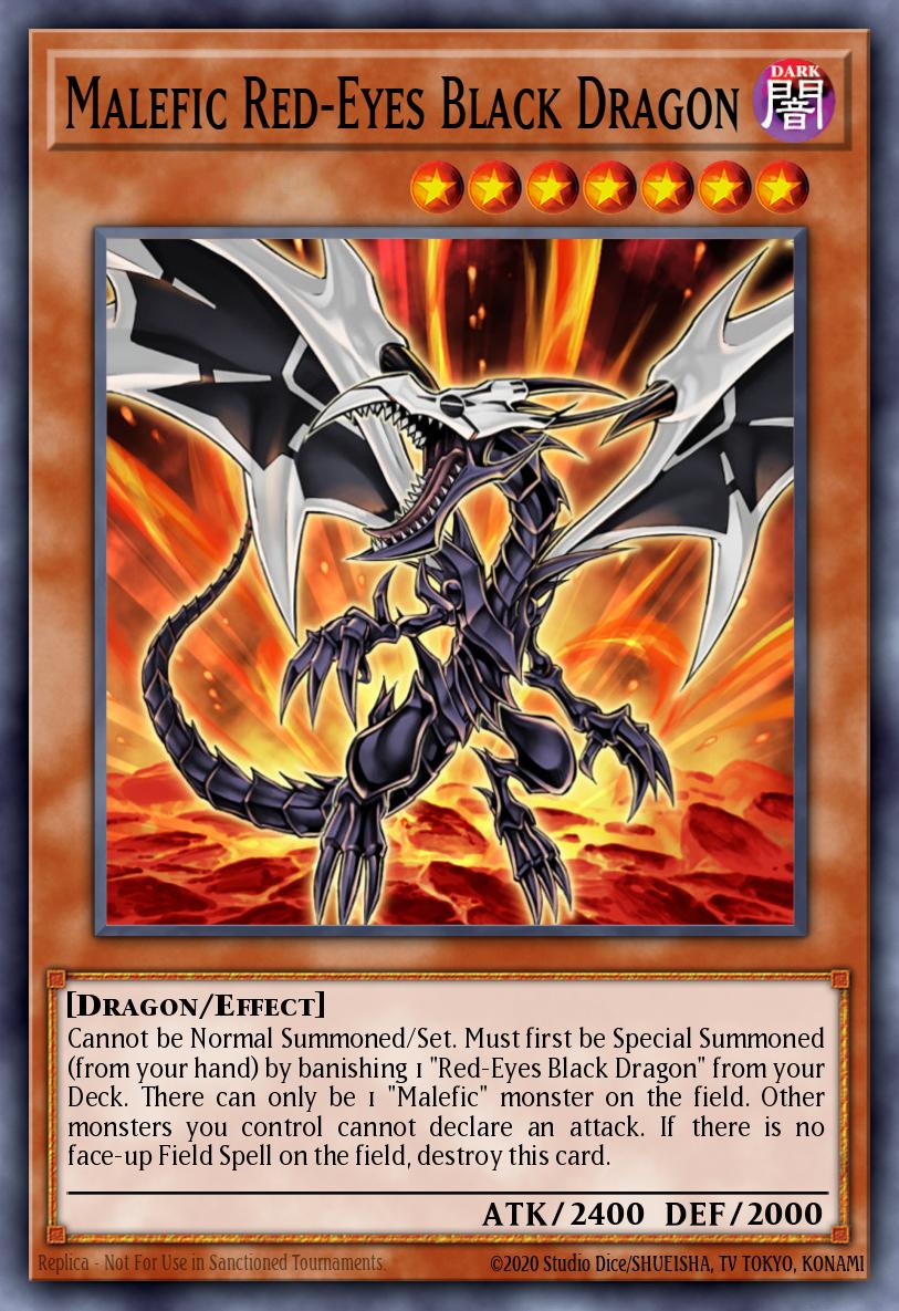 Card Image: Malefic Red-Eyes Black Dragon