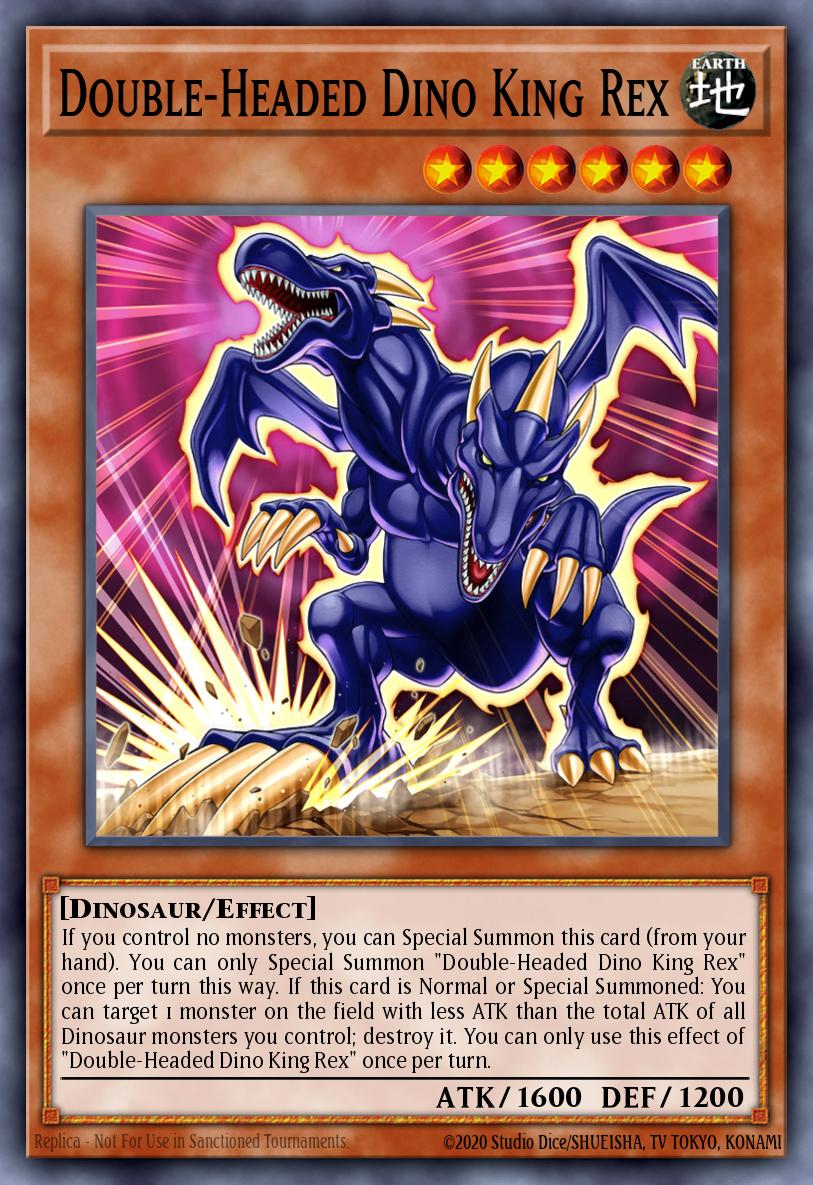 Card Image: Double-Headed Dino King Rex