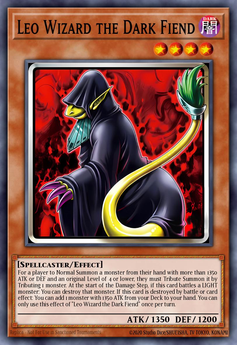 Card Image: Leo Wizard the Dark Fiend