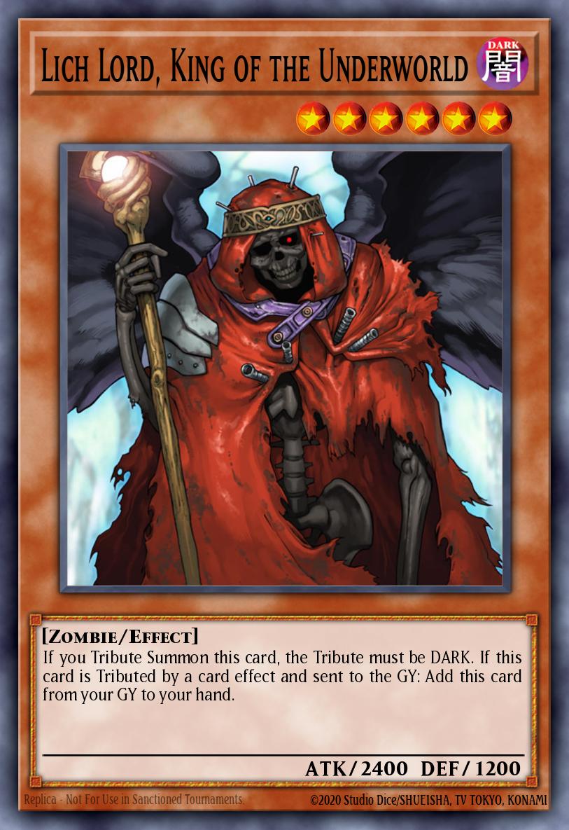 Card Image: Lich Lord, King of the Underworld