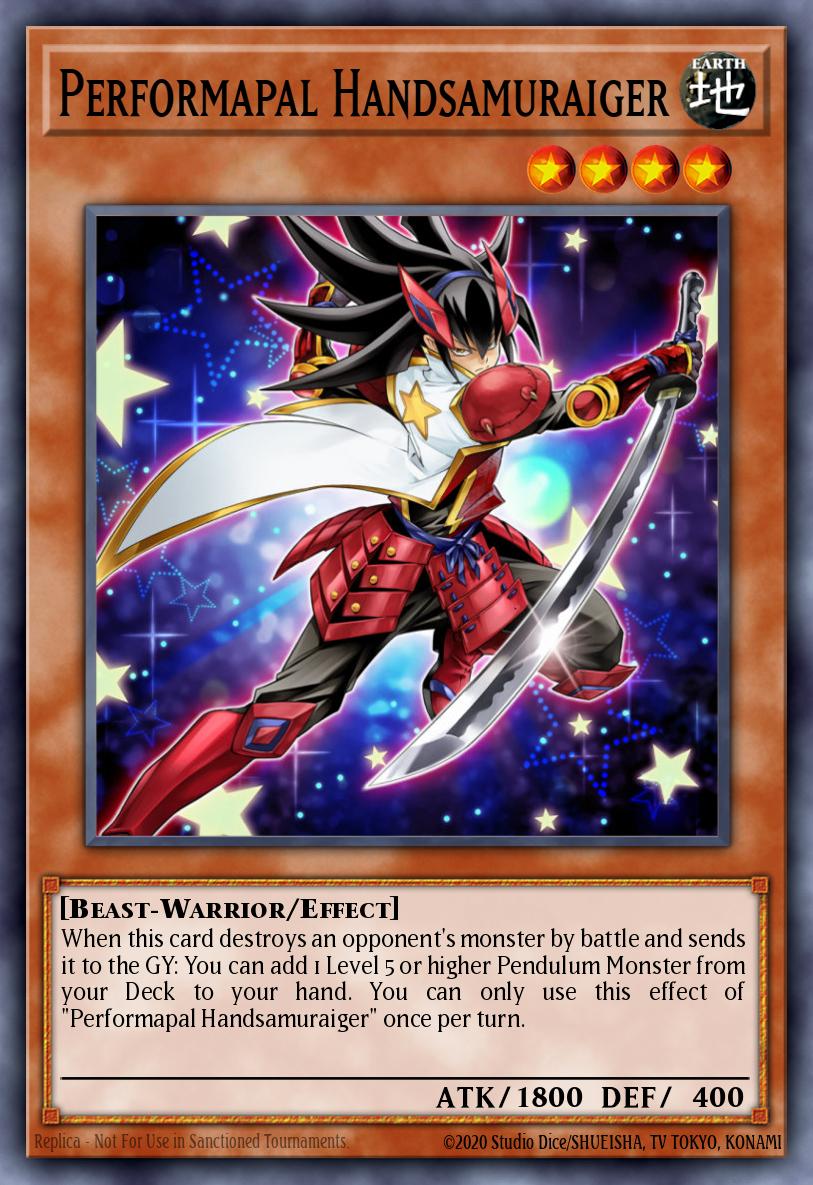 Card Image: Performapal Handsamuraiger