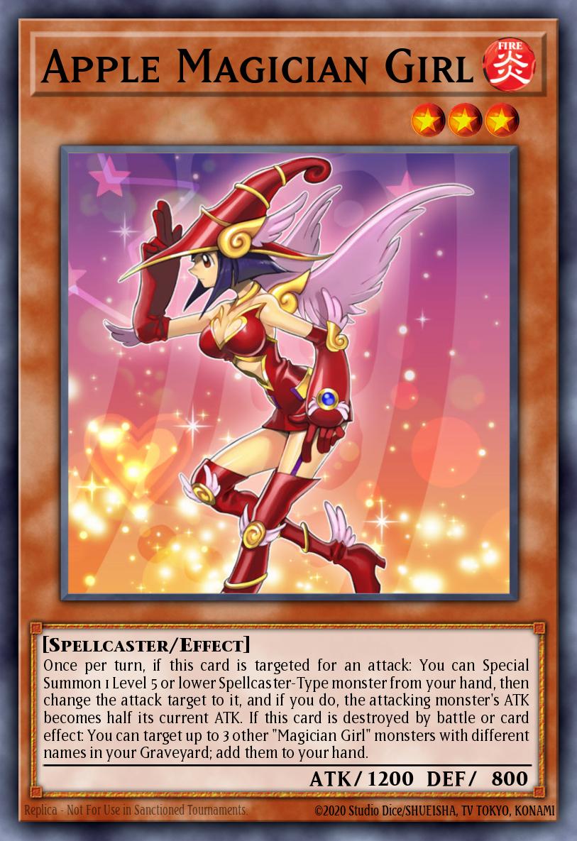 Card Image: Apple Magician Girl