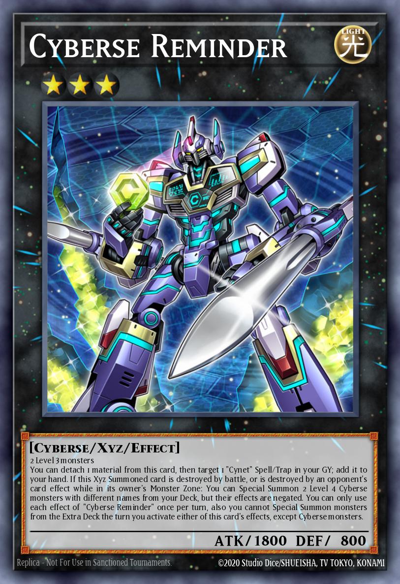 Card Image: Cyberse Reminder