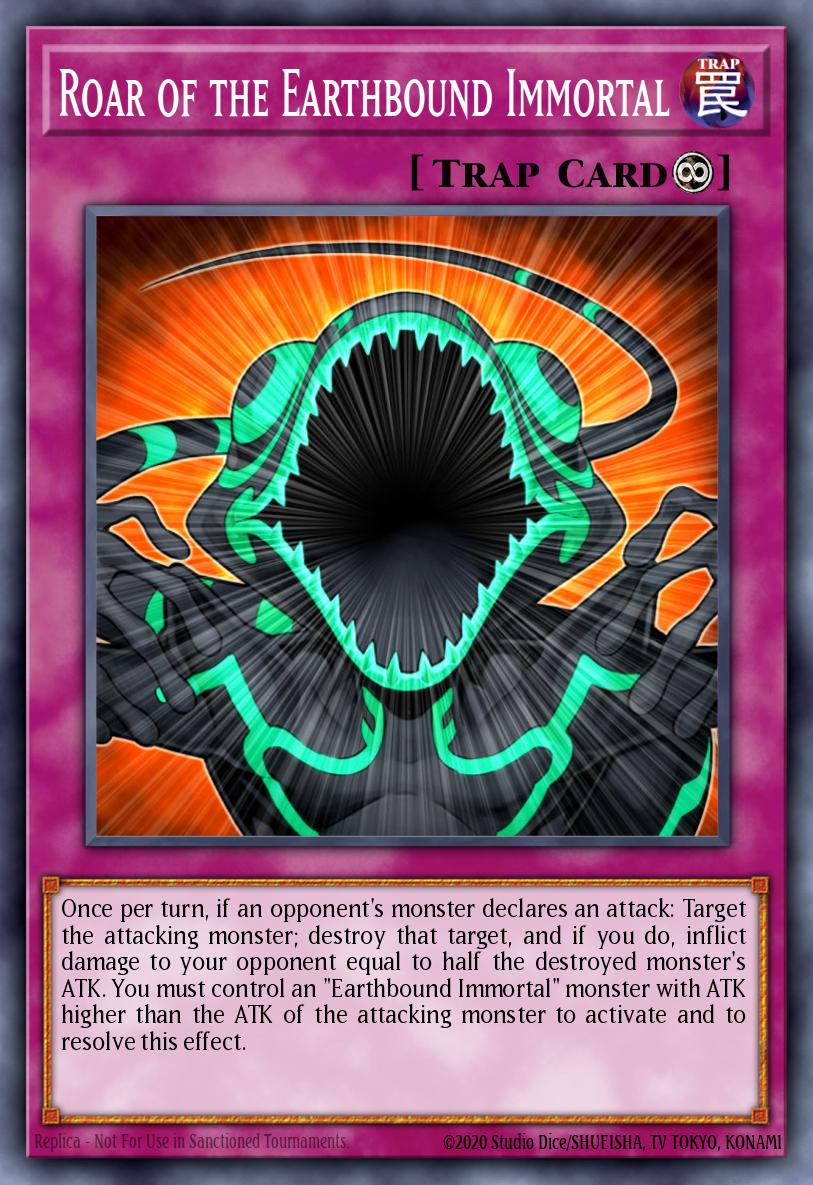 Card Image: Roar of the Earthbound Immortal