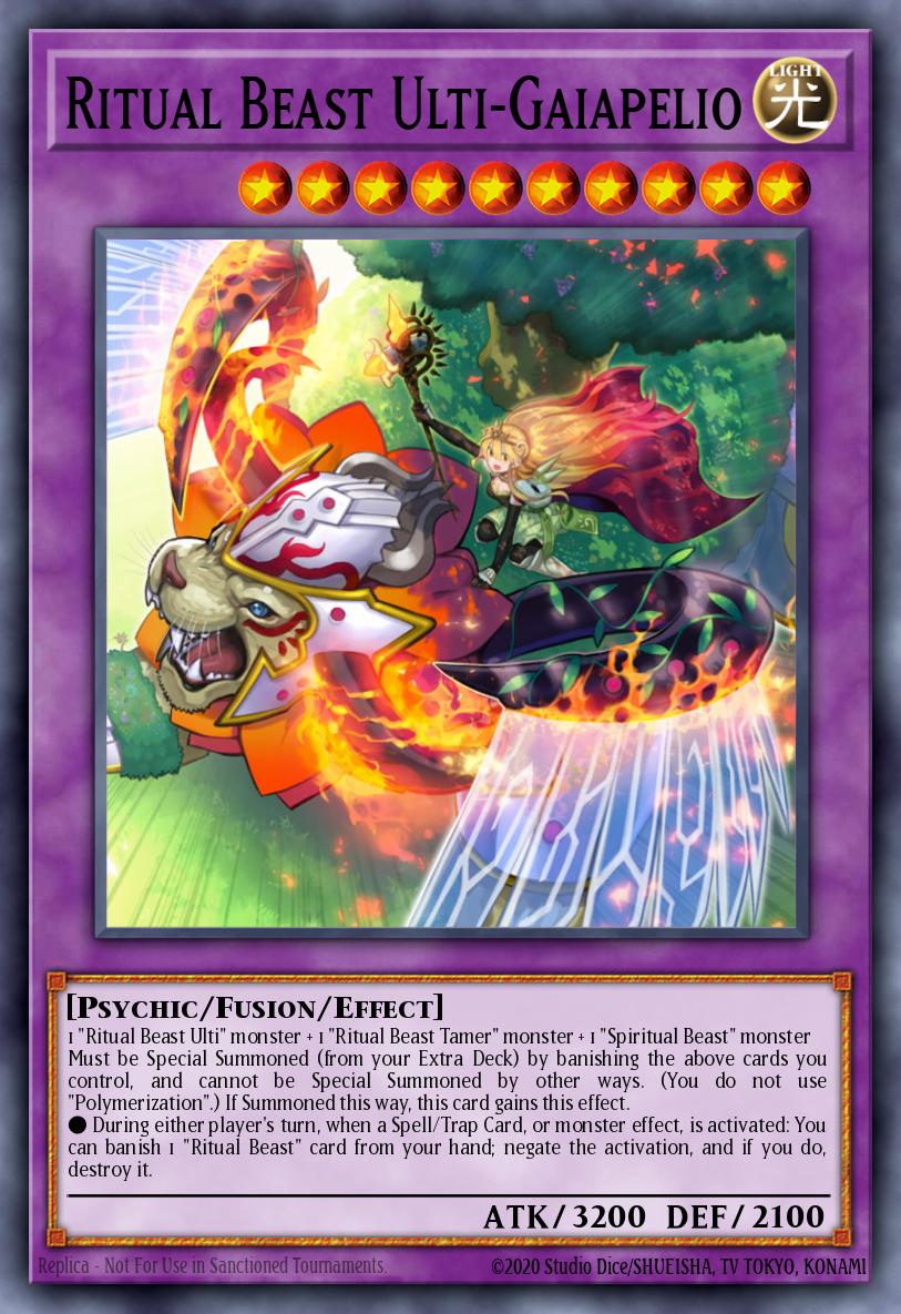 Card Image: Ritual Beast Ulti-Gaiapelio
