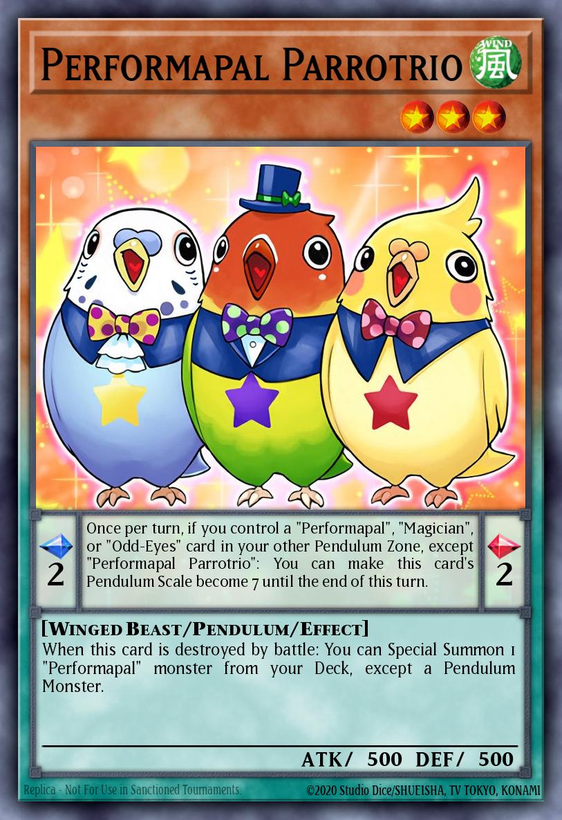 Card Image: Performapal Parrotrio