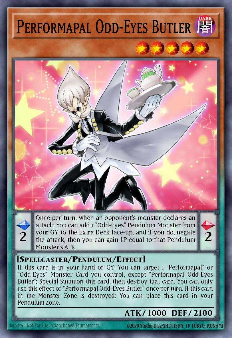 Card Image: Performapal Odd-Eyes Butler